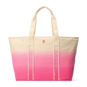 Victoria Secret Ombré Gradient Tote Bag Great For Traveling Beach Everyday Use
